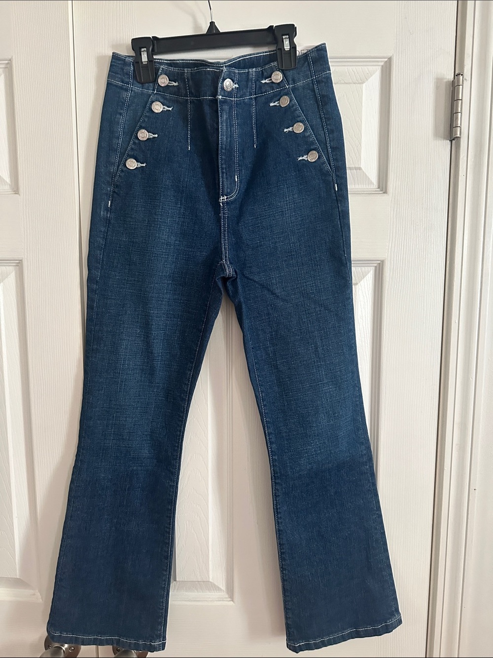 Loft High Rise Kick Crops